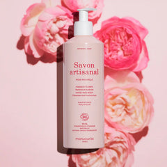 Savon Artisanal Parfum Rose Nouvelle - Cosmos Organic - 500ml