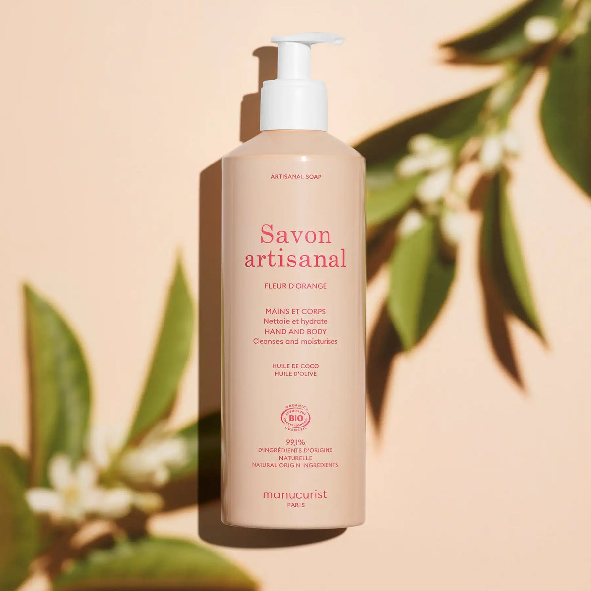 Organic Orange Blossom Hand & Body Wash - Cosmos Organic